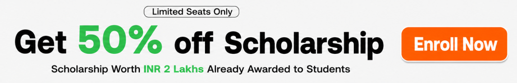 50% scholarship