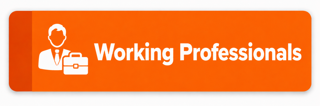 Working Professionals